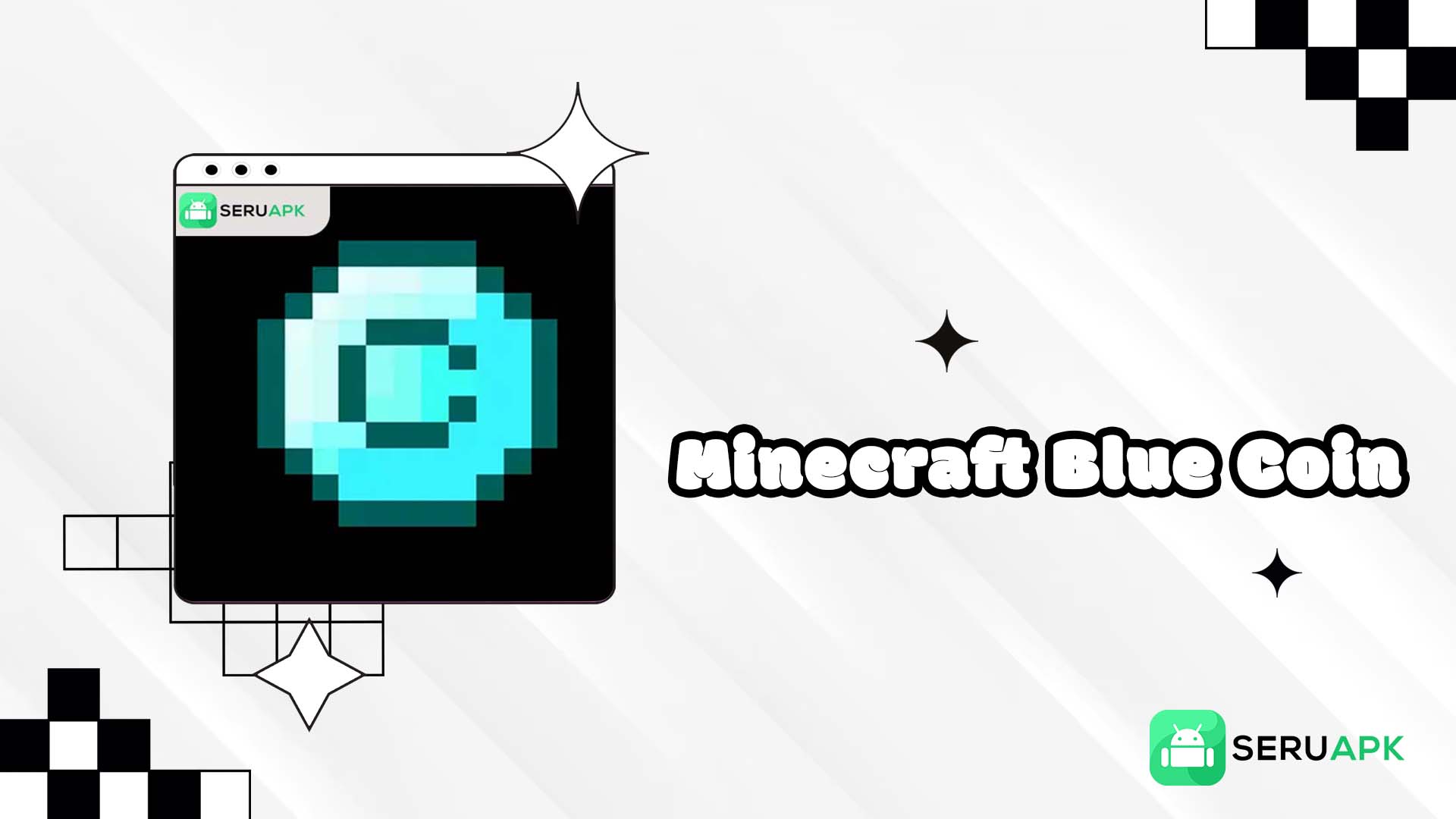 Minecraft Blue Coin