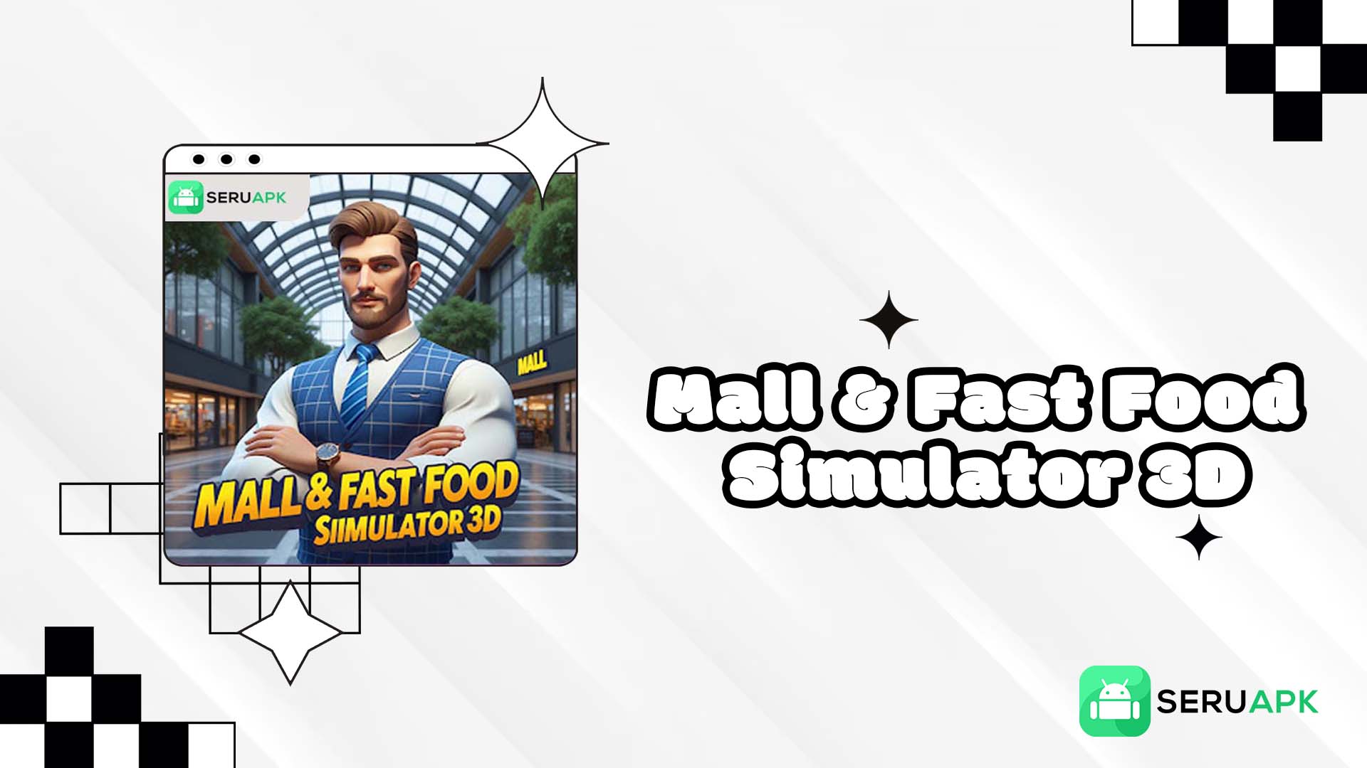 Mall & Fast Food Simulator 3D