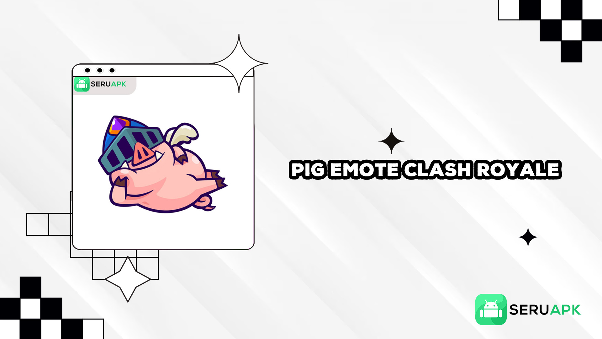 Pig Emote Clash Royale