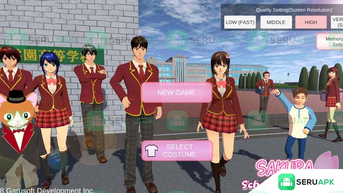 Sakura School Simulator 3