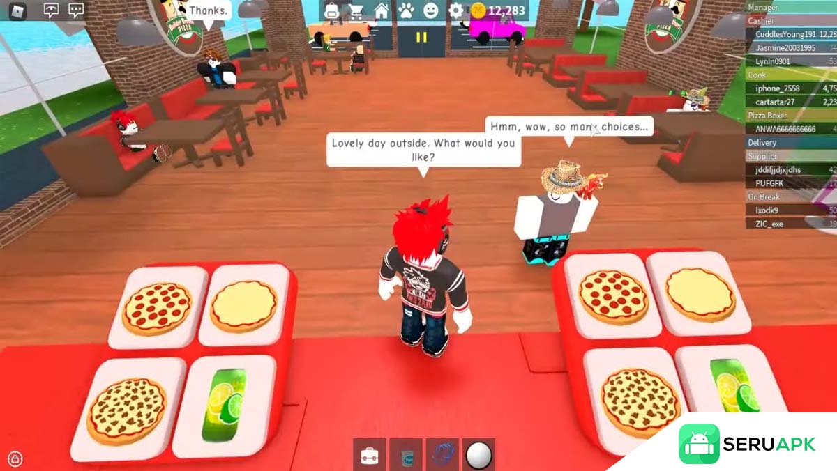 Pizza Game Roblox 3